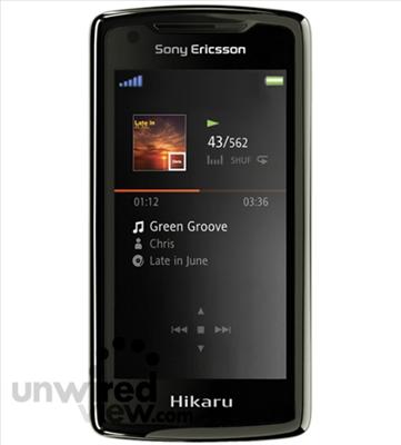 Sony ericsson touch