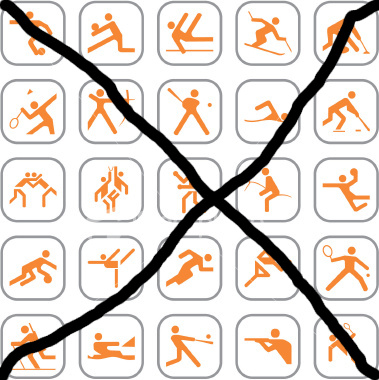 Ni l'un ni l'autre j'aime pas le sport