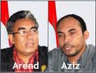 Arend Mapanawang & S. Babua