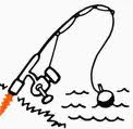 Une canne à pêche