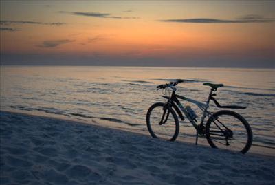On the bike