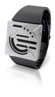 Hodinky Tokyoflash Kisai silver black