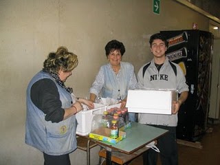 Distribuzione panini di Egista