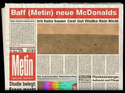 Metin erstes Mc Donalds